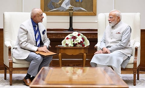 अंडमान के उपराज्यपाल ने प्रधानमंत्री से की मुलाकात