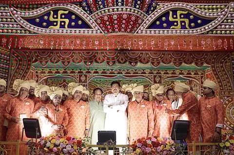 श्री श्री गवरजा माता वीआईपी अंचल के त्रिदिवसीय रजत जंयती समारोह का शुभारंभ