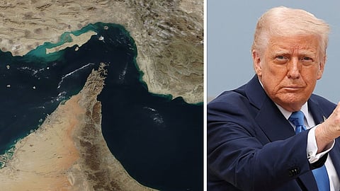 होर्मुज जलडमरूमध्य को लेकर डोनाल्ड ट्रंप की चेतावनी ( फाइल फोटो )