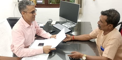 हरिनगर पंचायत प्रधान ने ग्रामीण विकास निदेशक से की मुलाकात