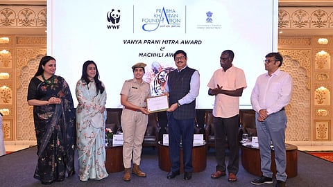 वन रक्षक अनीता चौधरी ‘मछली पुरस्कार’ से सम्मानित