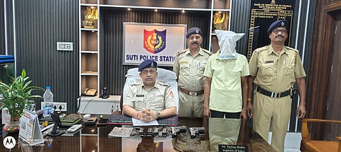 गिरफ्तार हथियार तस्कर 