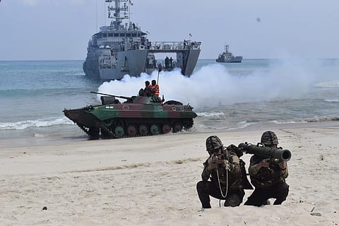 द्वीप शक्ति 2026 में संयुक्त सेनाओं ने दिखाई उच्च युद्धक क्षमता