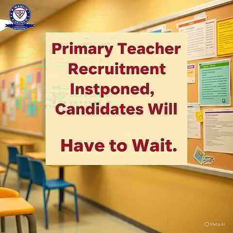 प्राइमरी टीचर भर्ती का इंटरव्यू स्थगित, उम्मीदवारों को करना होगा इंतजार