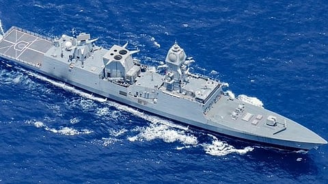 प्रोजेक्ट 17ए’ के तहत चौथे प्लेटफॉर्म के रूप में तारागिरी 6,670 टन का युद्धपोत है।
