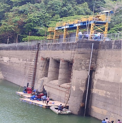 धनिकारी बांध में जल स्तर में गिरावट, प्रशासन ने जल संरक्षण की अपील की