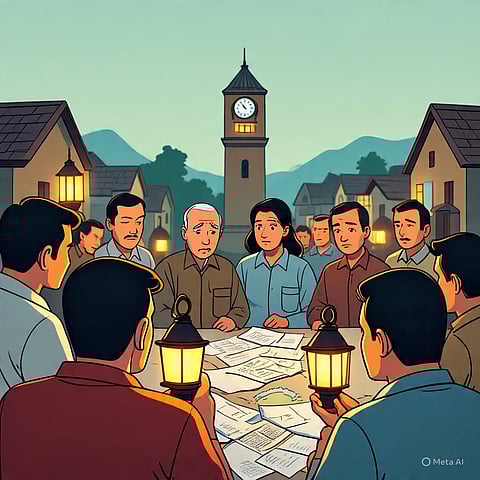 हंसपुरी गांव में बिजली संकट से शिक्षा और जनजीवन प्रभावित