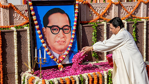 मायावती ने आंबेडकर जयंती पर उन्हें श्रद्धांजलि अर्पित की 