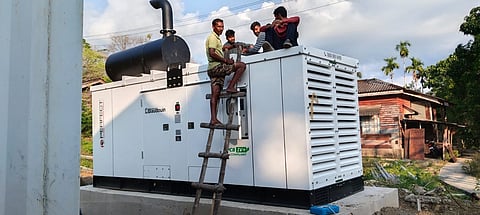 बाराटांग में 500 केवीए डीजी सेट स्थापित, एक सप्ताह में सुधरेगी बिजली व्यवस्था