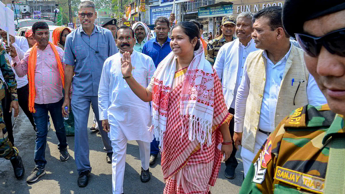 रांची में BJP का ‘महिला आक्रोश मार्च’, 'INDIA' गठबंधन पर महिला आरक्षण में बाधा डालने का आरोप