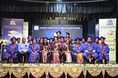 नोपानी इंस्टीट्यूट ऑफ हेल्थकेयर स्टडीज का 5वां दीक्षांत समारोह संपन्न