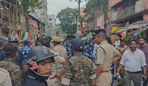 शुभेंदु अधिकारी के पहुंचते ही बवाल, केंद्रीय बल का लाठीचार्ज