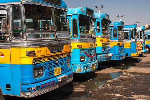 25% Buses on Road, 75% from Monday; Transport Crisis in Kolkata After Polls.