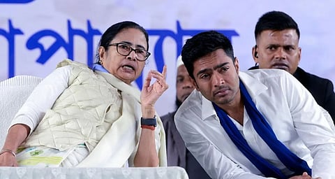 ममता-अभिषेक के घर के बाहर केंद्रीय बल तैनात