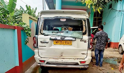 Swarupnagar Violence: Attack on TMC MLA Bina Mondal's House, Vehicles Damaged.