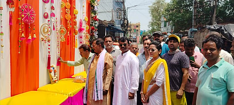 भाजपा ने रवींद्र जंयती का किया पालन