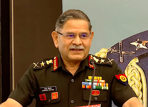जनरल द्विवेदी की दो टूक, आतंकवाद पर पाकिस्तान को आखिरी चेतावनी