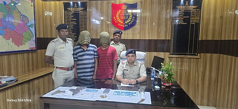 गिरफ्तार दोनों अभियुक्त