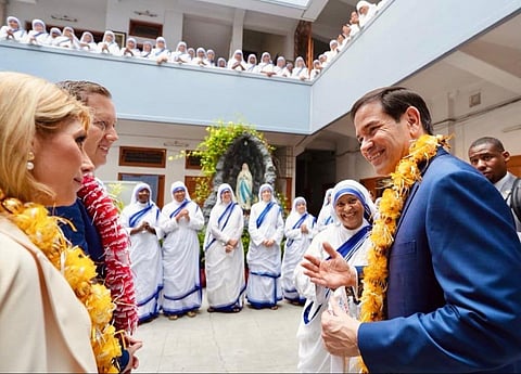 मिशनरीज ऑफ चैरिटी में मार्को रुबियो