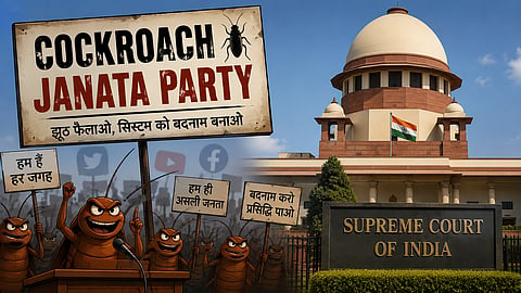 “Cockroach” टिप्पणी विवाद पर CJI सख्त, बोले—इसे भावनात्मक मुद्दा न बनाएं