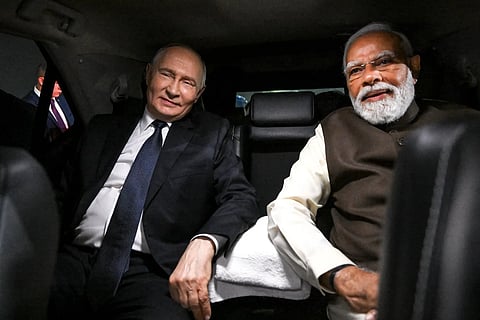 पीएम मोदी पर दबाव न बनाए अमेरिका : पुतिन 