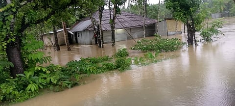 मूसलाधार बारिश से मध्य अंडमान में बाढ़ जैसी हालात, कई घरों में घुसा पानी