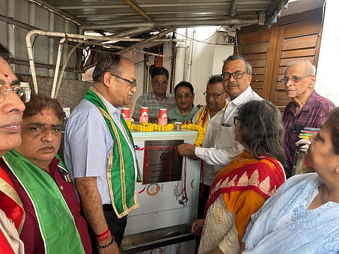 सिद्धिविनायक देवस्थानम में लायंस क्लब द्वारा वाटर कूलर स्थापित, श्रद्धालुओं को मिली राहत