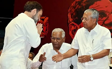 राहुल के इस बयान को लेकर वामपंथी दलों ने तीखी प्रतिक्रिया दी है।
