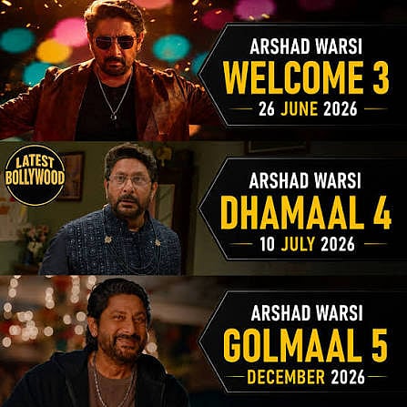 Arshad Warsi : कॉमेडी फिल्में