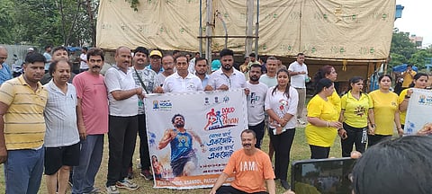 रन फॉर योगा एवं वाक फॉर योगा का आयोजन