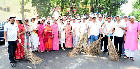  ‘स्वच्छता से स्वागत’ के समर्थन में विशेष स्वच्छता अभियान