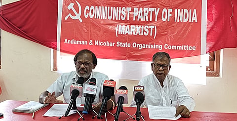 भारतीय कम्युनिस्ट पार्टी (मार्क्सवादी) ने अंडमान में व्यापक जनसंपर्क अभियान की घोषणा की