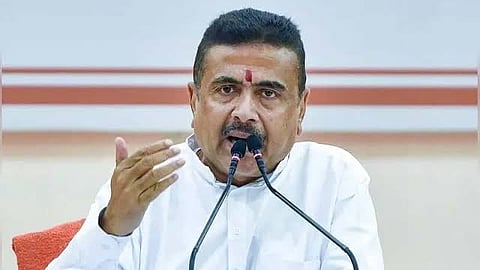 मुख्यमंत्री शुभेंदु अधिकारी