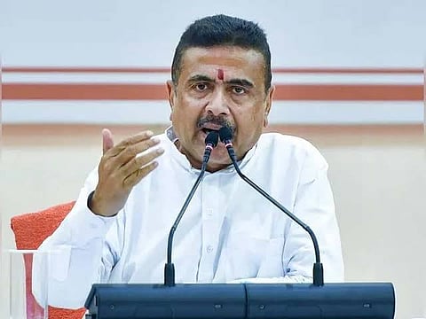 मुख्यमंत्री शुभेंदु अधिकारी