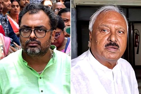 रंगदारी मामले में पूर्व विधायक निर्मल घोष व बेटा तीर्थंकर फरार, पुलिस ने तेज की तलाश