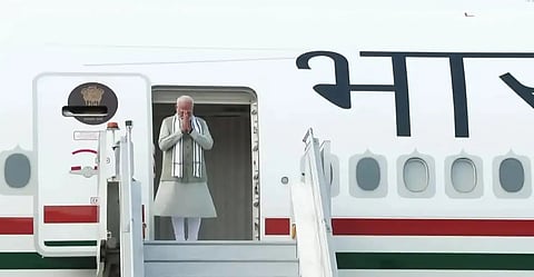 PM Modi leaving for a visit to Indonesia