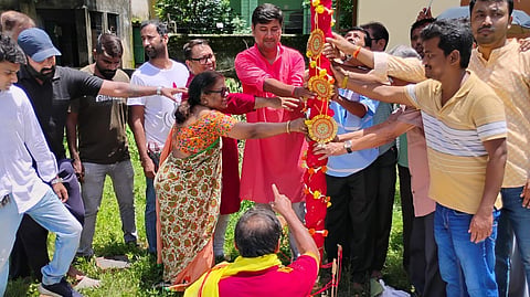खूंटी पूजा के साथ शारदीय दुर्गा पूजा 2026 का शुभारंभ