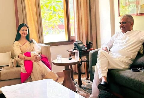 कोयल मल्लिक और भूपेंद्र यादव