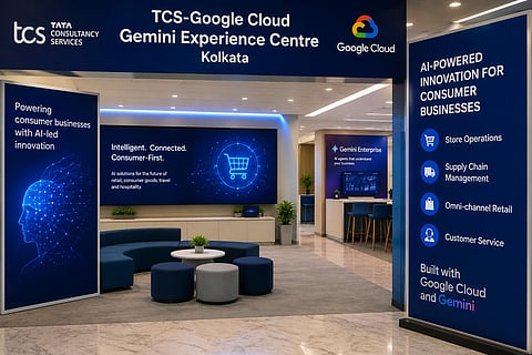 टाटा कंसल्टेंसी सर्विसेज (TCS) ने Google Cloud के साथ मिलकर कोलकाता में Gemini Experience Centre (GEC) की शुरुआत की है।