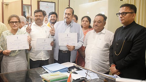 सुखेंदु , सुष्मिता, प्रकाश चिक भाजपा के टिकट पर निर्विरोध चुने गए