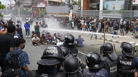 Communal clashes in Sunsari, Nepal, near the India-border