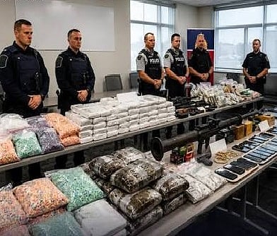 Narcotics worth over $97 million seized in Ontario, Canada