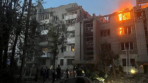 Seven killed in Russia's massive attack on Ukraine
