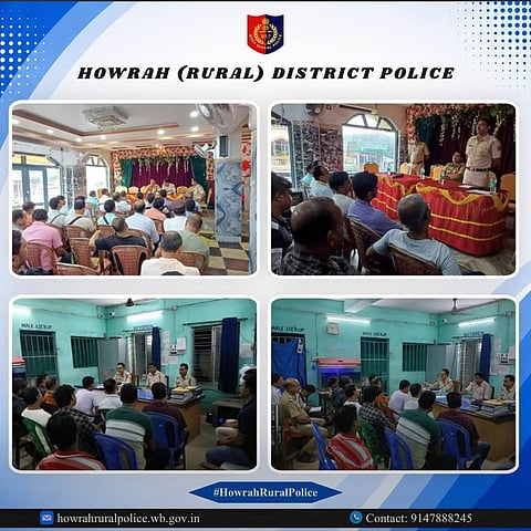 Howrah Rural Police Conducts Community Outreach and Security Meetings