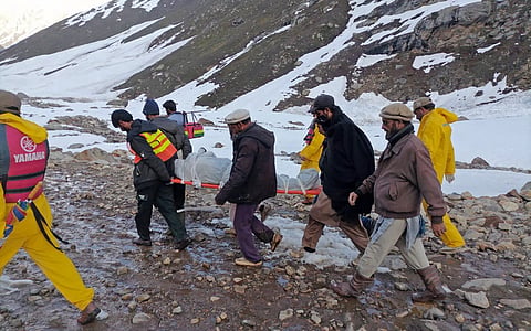 Bodies of four of the 10 mountaineers missing after an avalanche in Pakistan have been found.