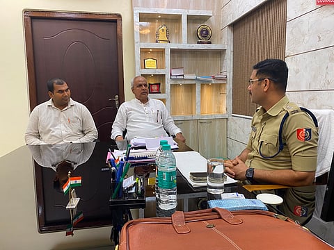 भाजपा कार्यकर्ता का भी ट्रैफिक पुलिस ने काटा चालान