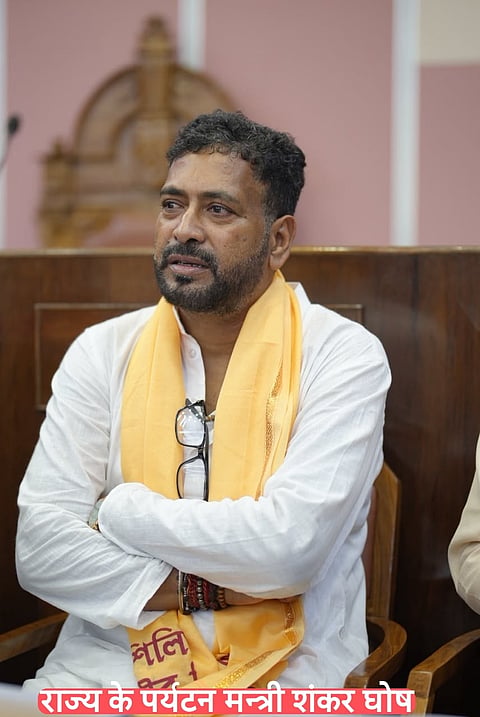 राज्य के पर्यटन मंत्री शंकर घोष

