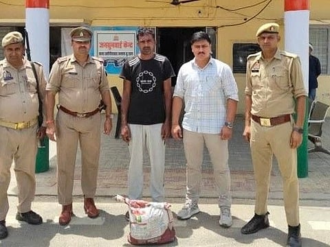 ओग्राब्राज पुलिस ने 4 किलोग्राम गांजा जब्त किया, एनडीपीएस अधिनियम के तहत एक गिरफ्तार