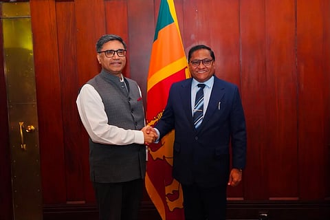 Foreign Secretary Vikram Misri met the top leadership of Sri Lanka
