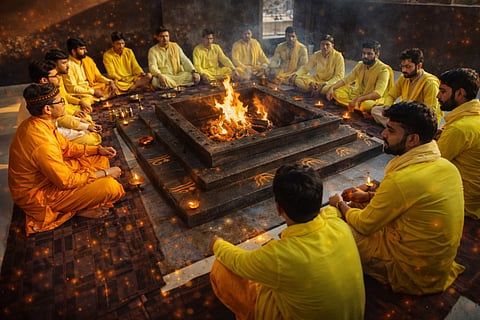 JU में 'अशुभ' शक्तियों के लिए यज्ञ, बढ़ा विवाद